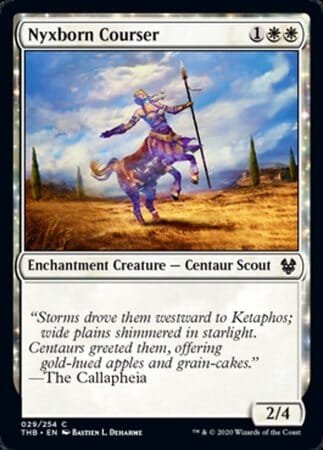 Nyxborn Courser [Theros Beyond Death] MTG Single Magic: The Gathering  | Multizone: Comics And Games