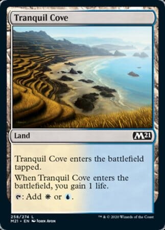 Tranquil Cove [Core Set 2021] MTG Single Magic: The Gathering  | Multizone: Comics And Games