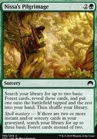 Nissa's Pilgrimage [Magic Origins] MTG Single Magic: The Gathering  | Multizone: Comics And Games