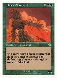 Thorn Elemental (Oversized) [Oversize Cards] MTG Single Magic: The Gathering  | Multizone: Comics And Games