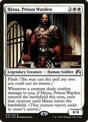 Hixus, Prison Warden [Magic Origins Promos] MTG Single Magic: The Gathering  | Multizone: Comics And Games