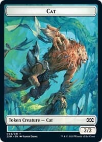 Cat // Copy Double-sided Token [Double Masters Tokens] MTG Single Magic: The Gathering  | Multizone: Comics And Games