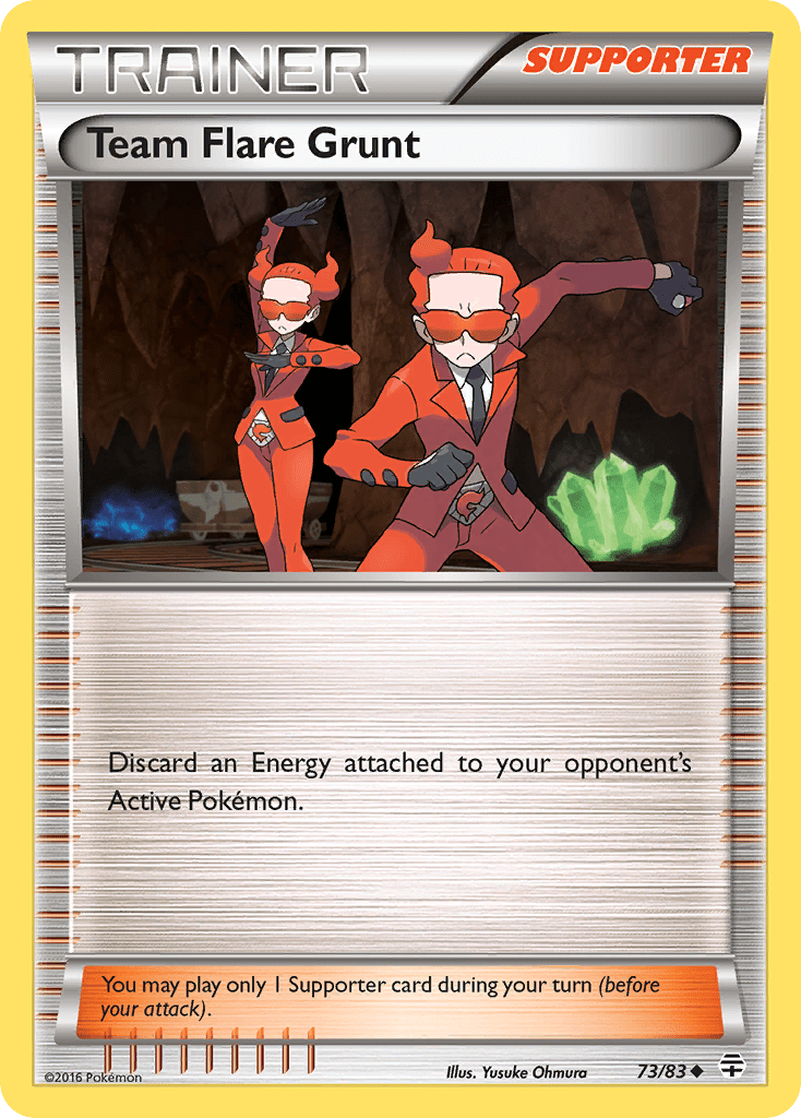 Team Flare Grunt (73/83) [XY: Generations] Pokemon Single Pokémon  | Multizone: Comics And Games