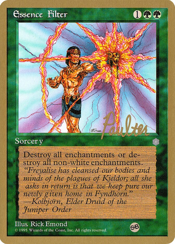 Essence Filter (Preston Poulter) (SB) [Pro Tour Collector Set] MTG Single Magic: The Gathering  | Multizone: Comics And Games
