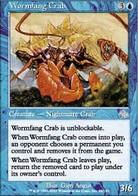 Wormfang Crab [Judgment] MTG Single Magic: The Gathering  | Multizone: Comics And Games