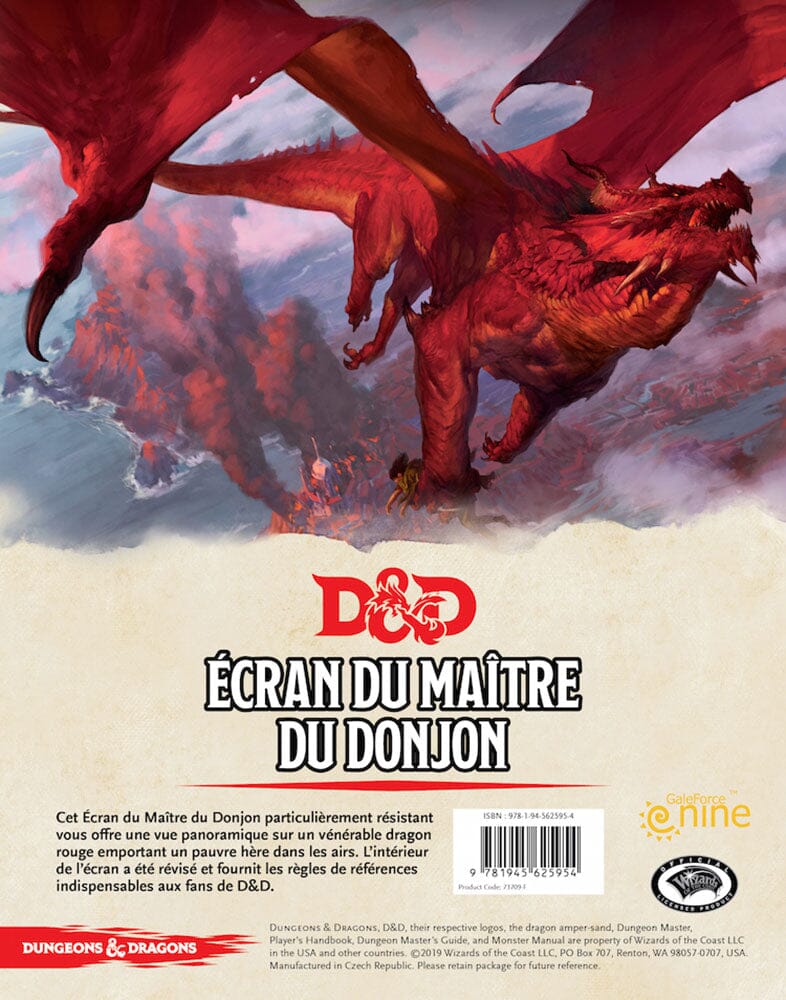 ÉCRAN DU MAÎTRE DU DONJON RPG Multizone: Comics And Games  | Multizone: Comics And Games