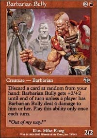 Barbarian Bully [Judgment] MTG Single Magic: The Gathering  | Multizone: Comics And Games