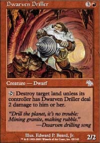 Dwarven Driller [Judgment] MTG Single Magic: The Gathering  | Multizone: Comics And Games