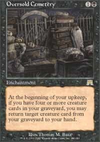 Oversold Cemetery [Onslaught] MTG Single Magic: The Gathering  | Multizone: Comics And Games