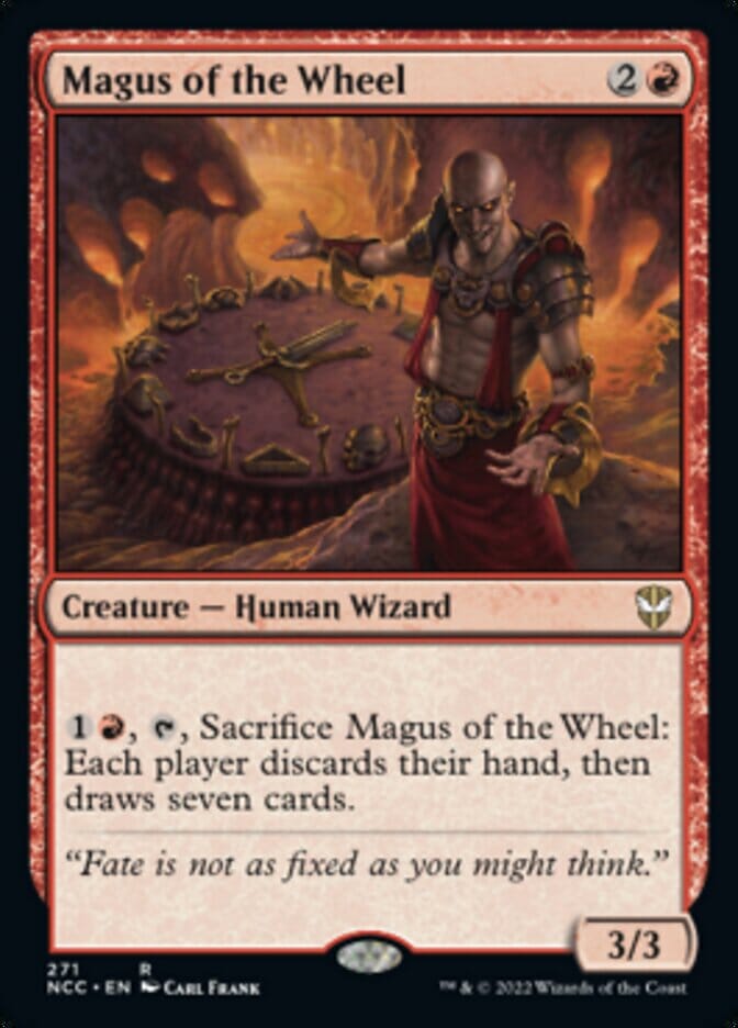 Magus of the Wheel [Streets of New Capenna Commander] MTG Single Magic: The Gathering  | Multizone: Comics And Games