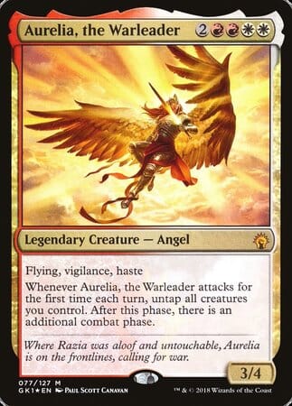 Aurelia, the Warleader [GRN Guild Kit] MTG Single Magic: The Gathering  | Multizone: Comics And Games