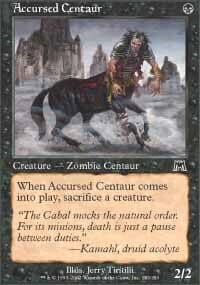 Accursed Centaur [Onslaught] MTG Single Magic: The Gathering  | Multizone: Comics And Games