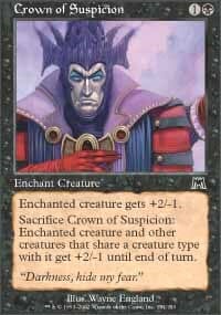 Crown of Suspicion [Onslaught] MTG Single Magic: The Gathering  | Multizone: Comics And Games