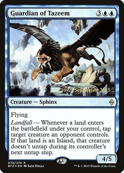 Guardian of Tazeem [Battle for Zendikar Promos] MTG Single Magic: The Gathering  | Multizone: Comics And Games