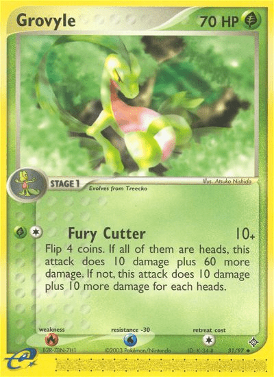 Grovyle (31/97) [EX: Dragon] Pokemon Single Pokémon  | Multizone: Comics And Games