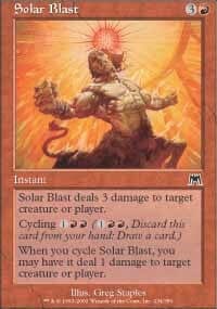Solar Blast [Onslaught] MTG Single Magic: The Gathering  | Multizone: Comics And Games