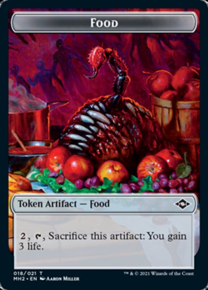 Food Token (#18) // Thopter Token [Modern Horizons 2 Tokens] MTG Single Magic: The Gathering  | Multizone: Comics And Games