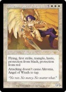 Akroma, Angel of Wrath [Legions] MTG Single Magic: The Gathering  | Multizone: Comics And Games