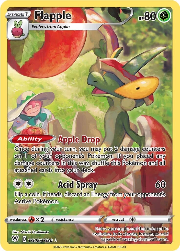 Flapple (TG02/TG30) [Sword & Shield: Astral Radiance] Pokemon Single Pokémon  | Multizone: Comics And Games