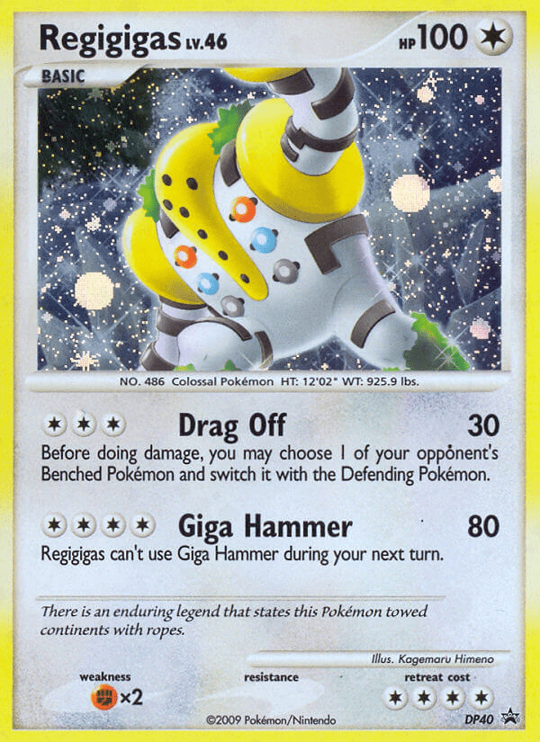 Regigigas (DP40) [Diamond & Pearl: Black Star Promos] Pokemon Single Pokémon  | Multizone: Comics And Games