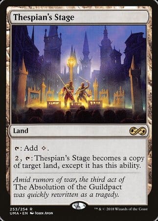 Thespian's Stage [Ultimate Masters] MTG Single Magic: The Gathering  | Multizone: Comics And Games