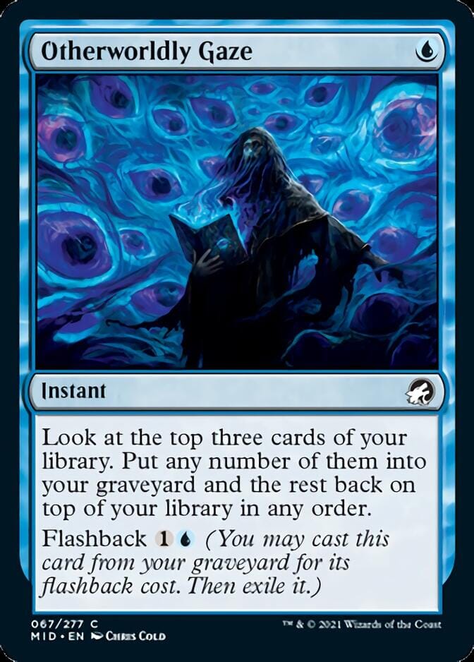 Otherworldly Gaze [Innistrad: Midnight Hunt] MTG Single Magic: The Gathering  | Multizone: Comics And Games