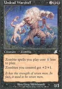 Undead Warchief [Scourge] MTG Single Magic: The Gathering  | Multizone: Comics And Games
