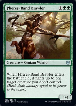 Pheres-Band Brawler [Theros Beyond Death] MTG Single Magic: The Gathering  | Multizone: Comics And Games