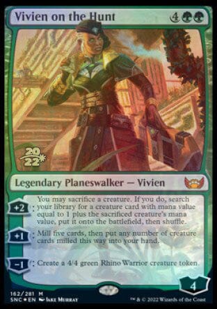 Vivien on the Hunt [Streets of New Capenna Prerelease Promos] MTG Single Magic: The Gathering  | Multizone: Comics And Games