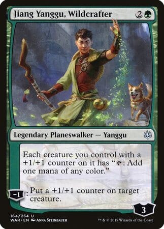 Jiang Yanggu, Wildcrafter [War of the Spark] MTG Single Magic: The Gathering  | Multizone: Comics And Games