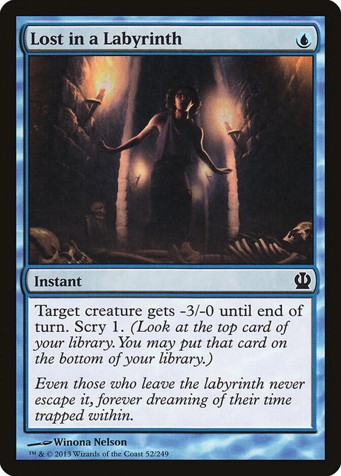 Lost in a Labyrinth [Theros] MTG Single Magic: The Gathering  | Multizone: Comics And Games