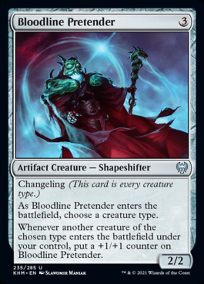 Bloodline Pretender [Kaldheim] MTG Single Magic: The Gathering  | Multizone: Comics And Games