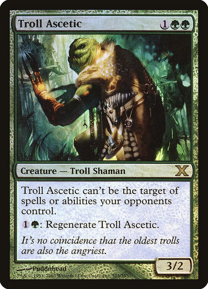 Troll Ascetic (Premium Foil) [Tenth Edition] MTG Single Magic: The Gathering  | Multizone: Comics And Games