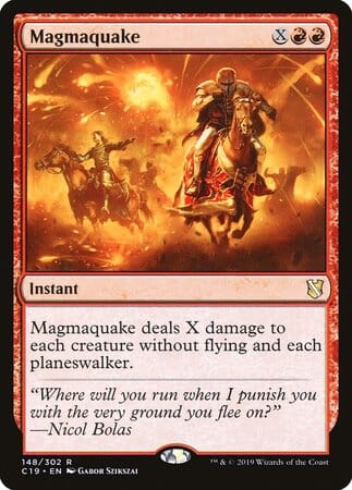 Magmaquake [Commander 2019] MTG Single Magic: The Gathering  | Multizone: Comics And Games