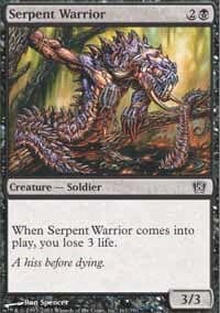 Serpent Warrior [Eighth Edition] MTG Single Magic: The Gathering  | Multizone: Comics And Games