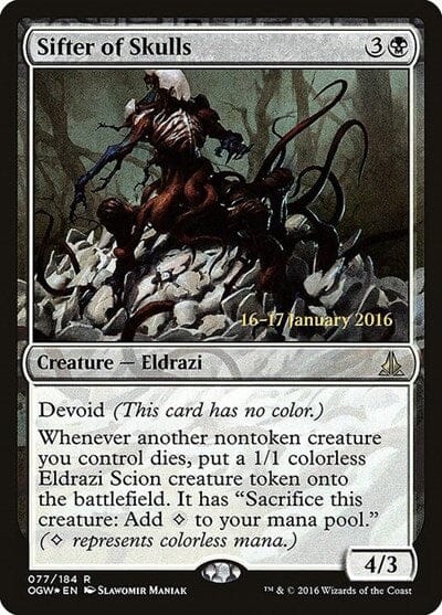 Sifter of Skulls [Oath of the Gatewatch Promos] MTG Single Magic: The Gathering  | Multizone: Comics And Games