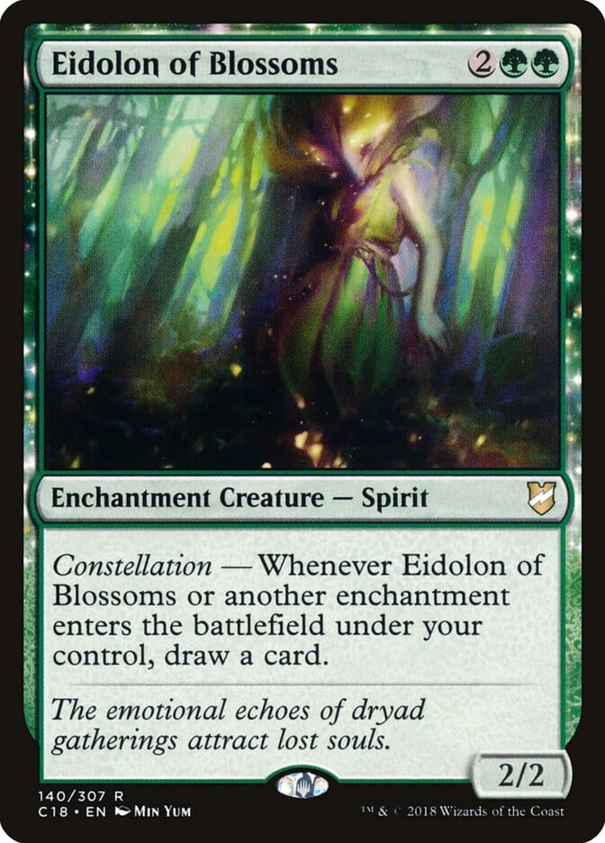 Eidolon of Blossoms [Commander 2018] MTG Single Magic: The Gathering  | Multizone: Comics And Games