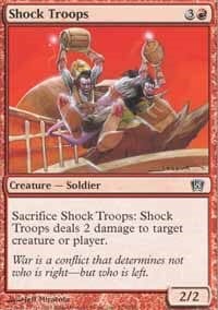 Shock Troops [Eighth Edition] MTG Single Magic: The Gathering  | Multizone: Comics And Games