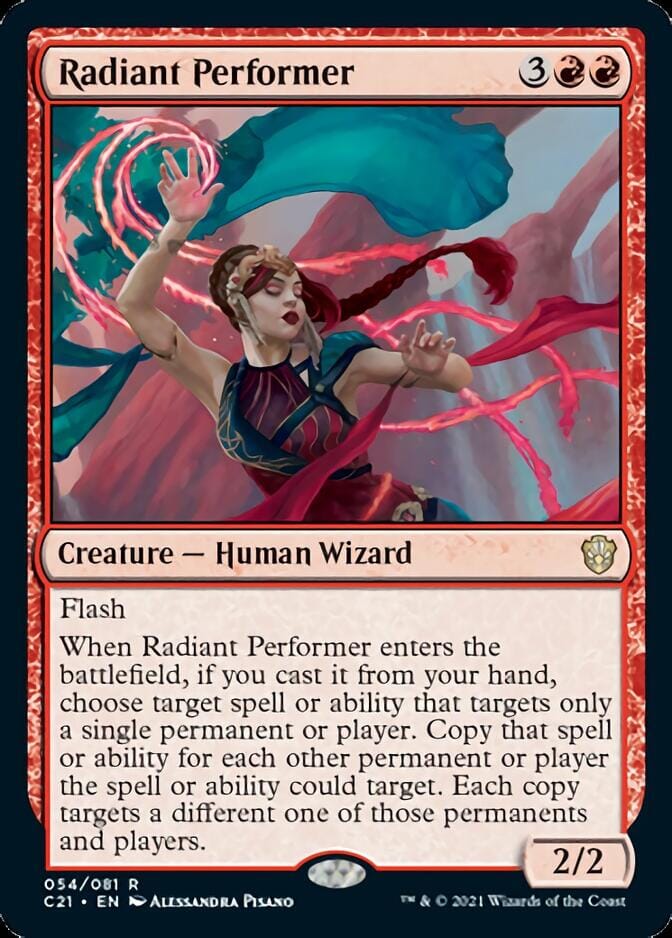 Radiant Performer [Commander 2021] MTG Single Magic: The Gathering  | Multizone: Comics And Games