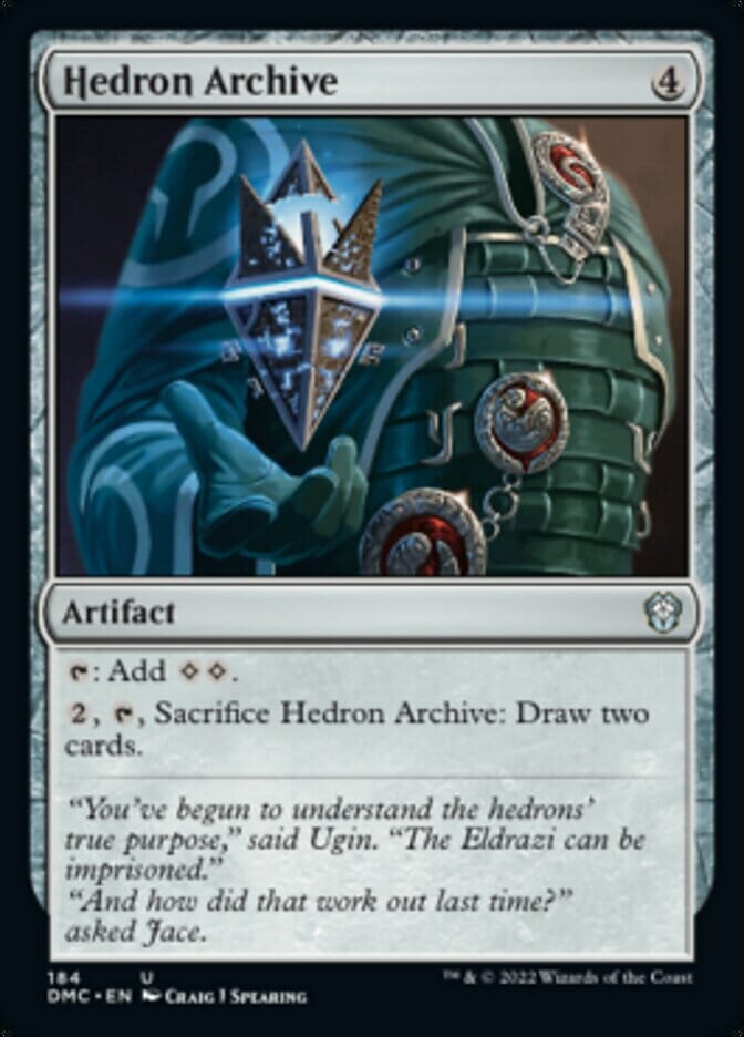 Hedron Archive [Dominaria United Commander] MTG Single Magic: The Gathering  | Multizone: Comics And Games