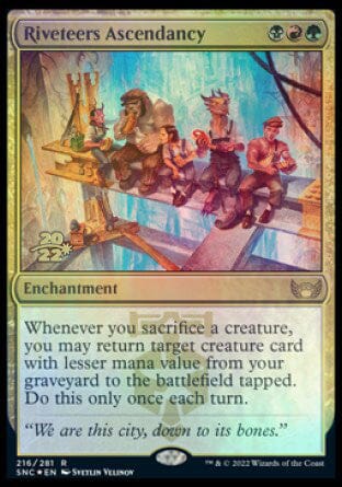 Riveteers Ascendancy [Streets of New Capenna Prerelease Promos] MTG Single Magic: The Gathering  | Multizone: Comics And Games
