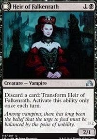 Heir of Falkenrath // Heir to the Night [Shadows over Innistrad] MTG Single Magic: The Gathering  | Multizone: Comics And Games