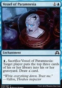 Vessel of Paramnesia [Shadows over Innistrad] MTG Single Magic: The Gathering  | Multizone: Comics And Games