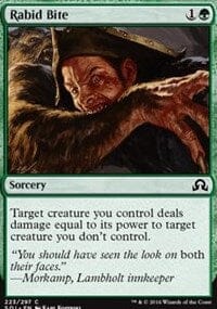 Rabid Bite [Shadows over Innistrad] MTG Single Magic: The Gathering  | Multizone: Comics And Games