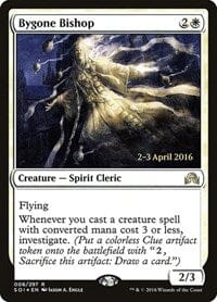 Bygone Bishop [Shadows over Innistrad Promos] MTG Single Magic: The Gathering  | Multizone: Comics And Games