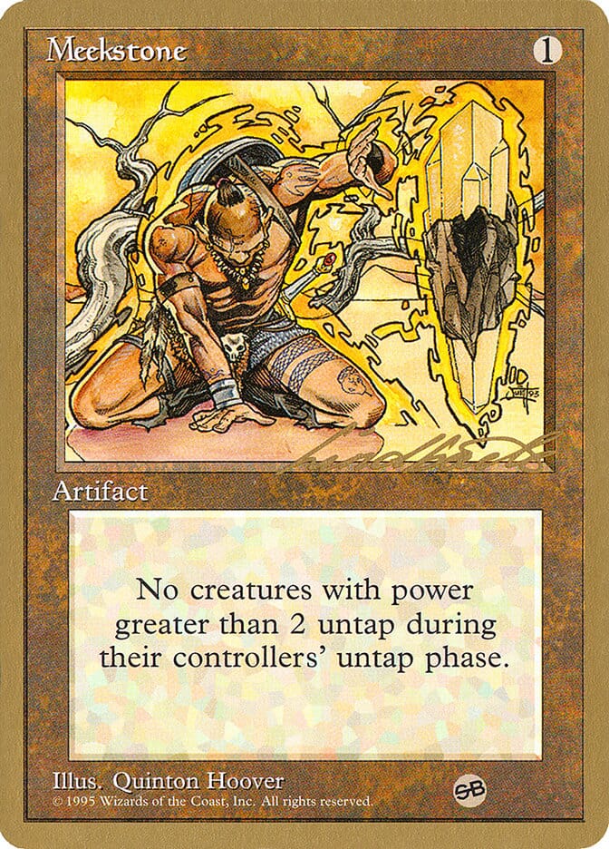 Meekstone (Leon Lindback) (SB) [Pro Tour Collector Set] MTG Single Magic: The Gathering  | Multizone: Comics And Games