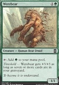 Werebear [Eternal Masters] MTG Single Magic: The Gathering  | Multizone: Comics And Games