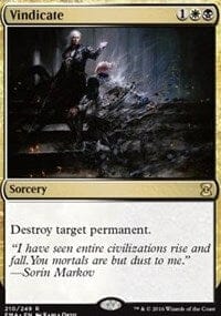 Vindicate [Eternal Masters] MTG Single Magic: The Gathering  | Multizone: Comics And Games