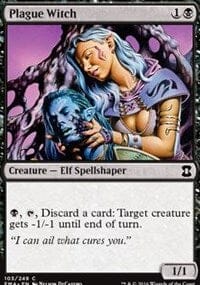 Plague Witch [Eternal Masters] MTG Single Magic: The Gathering  | Multizone: Comics And Games