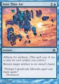 Into Thin Air [Fifth Dawn] MTG Single Magic: The Gathering  | Multizone: Comics And Games